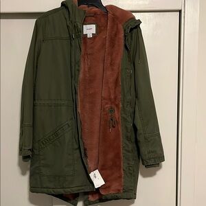 OLD NAVY  NEW Olive Green Parka Coat NWT